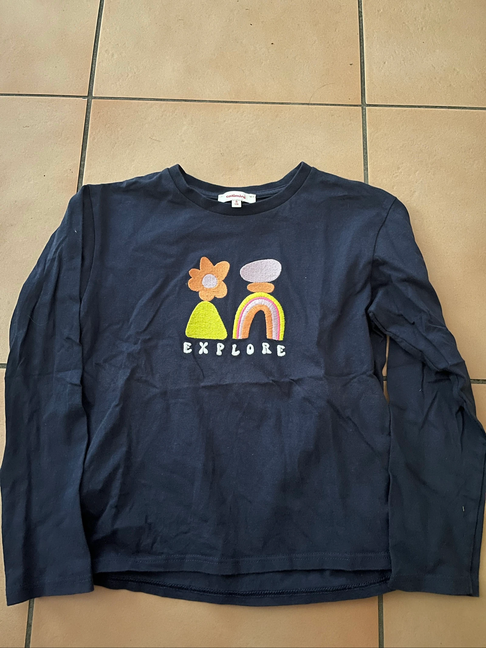 TEE shirt fille catimini taille 8 ans
